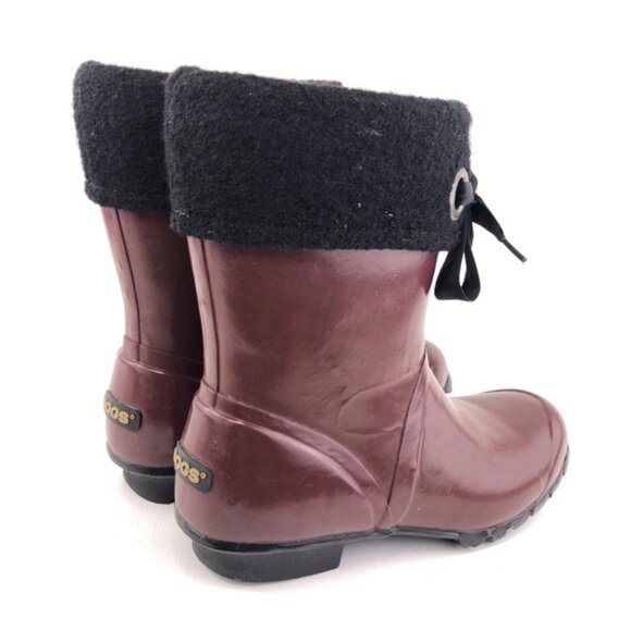 Bogs Becca Solids Waterproof Rubber Rain Boots 10 - Picture 5 of 13
